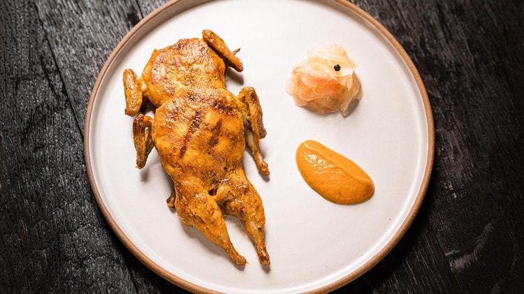 Grilled Quail
