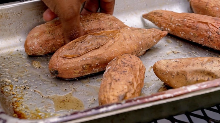 Grilled Sweet Potatoes
