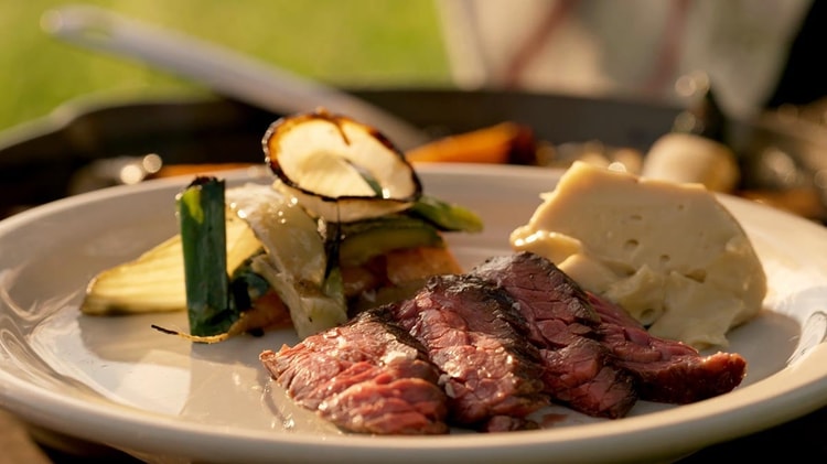 Open Fire Grilled Steaks