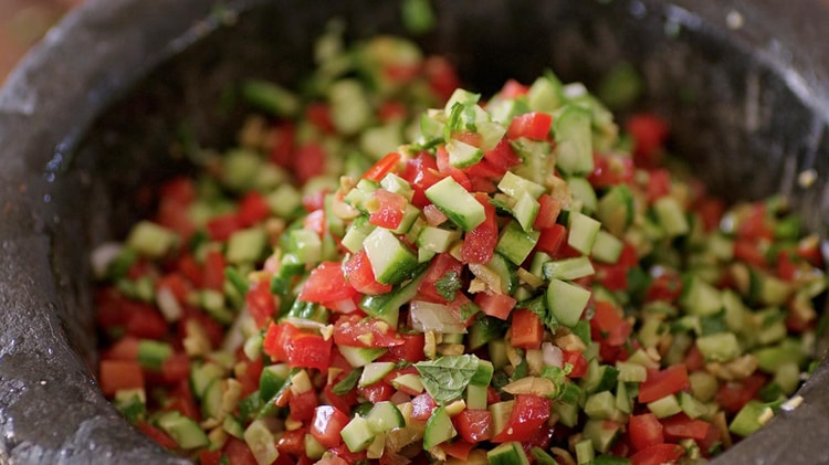 Arabic-Israeli Salad
