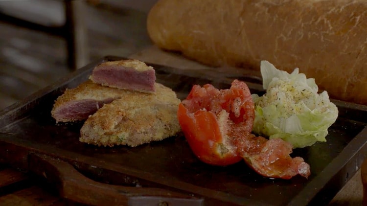 Milanesa & Simple Salad