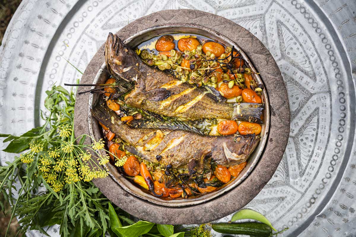 YesChef Online Cooking Classes - Fish in taboon