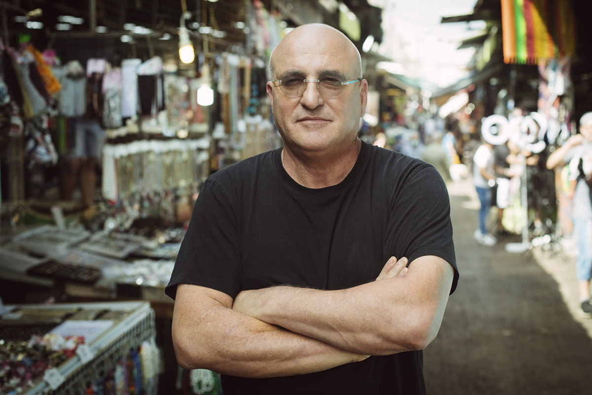 Renowned chef, baker, and cookbook author widely known as the “Godfather of Modern Israeli Cuisine,” Erez Komarovsky.
