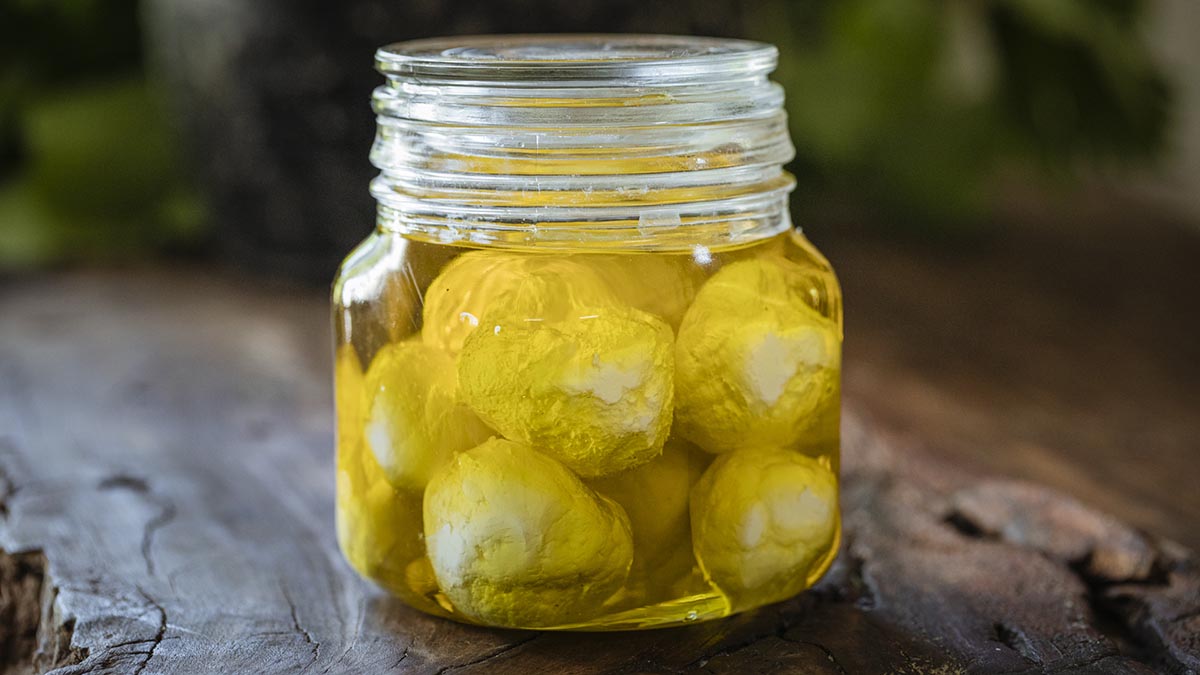 Labneh Cheese Balls. A staple in Erez's kitchen, the simple nature of Labneh balls can be used in a variety of ways: in salads, with eggs, over a toast, it's really up to you. Learn the secrets to creating perfectly preserved balls of cheesy love.