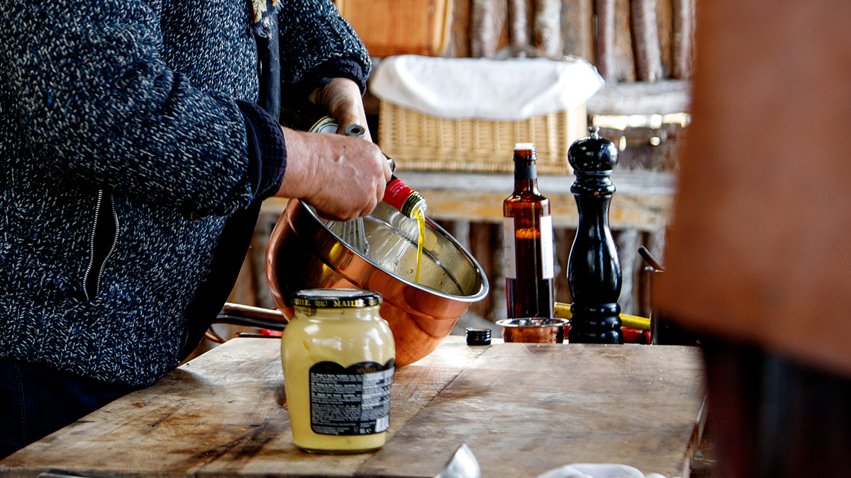 Honey Almond Lemoneta. Learn to make a wonderfully versatile vinaigrette dressing that you’ll want to put on everything.