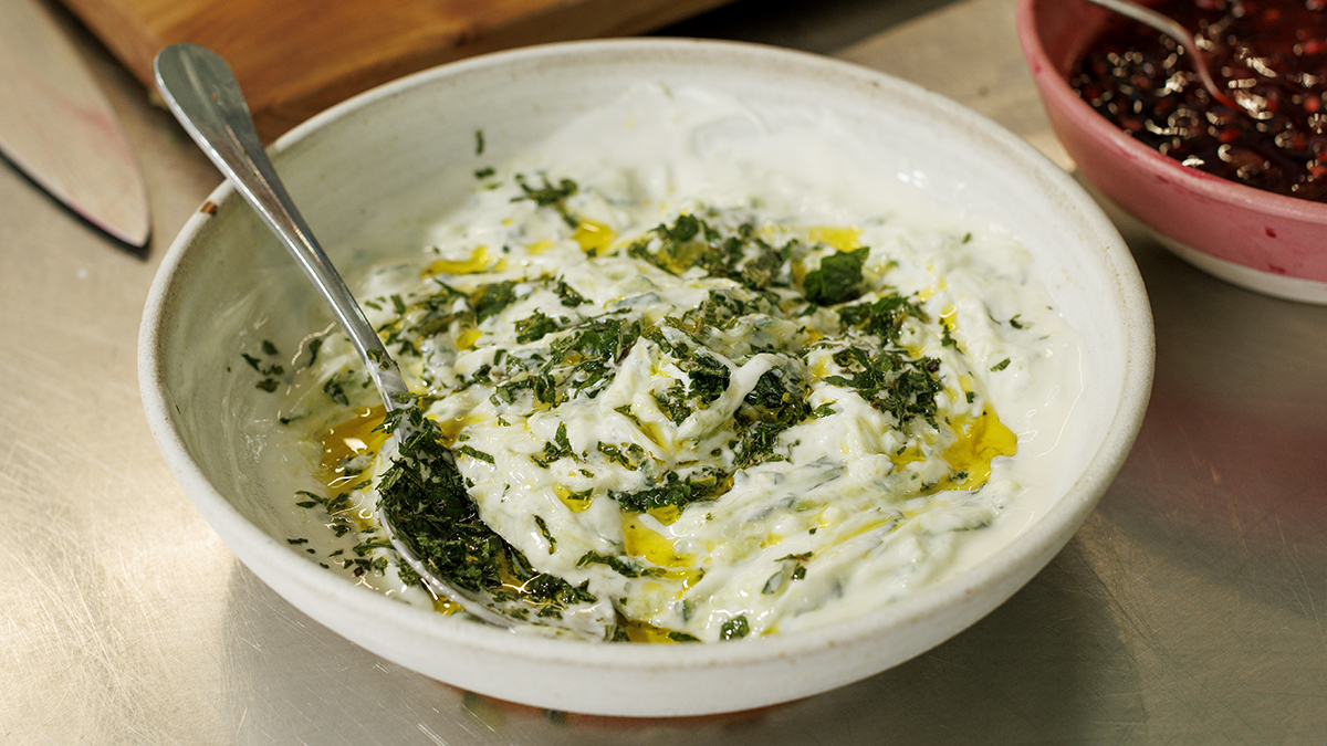 Cucumber Raita. A cooling cucumber raita that pairs deliciously with curry and rice.