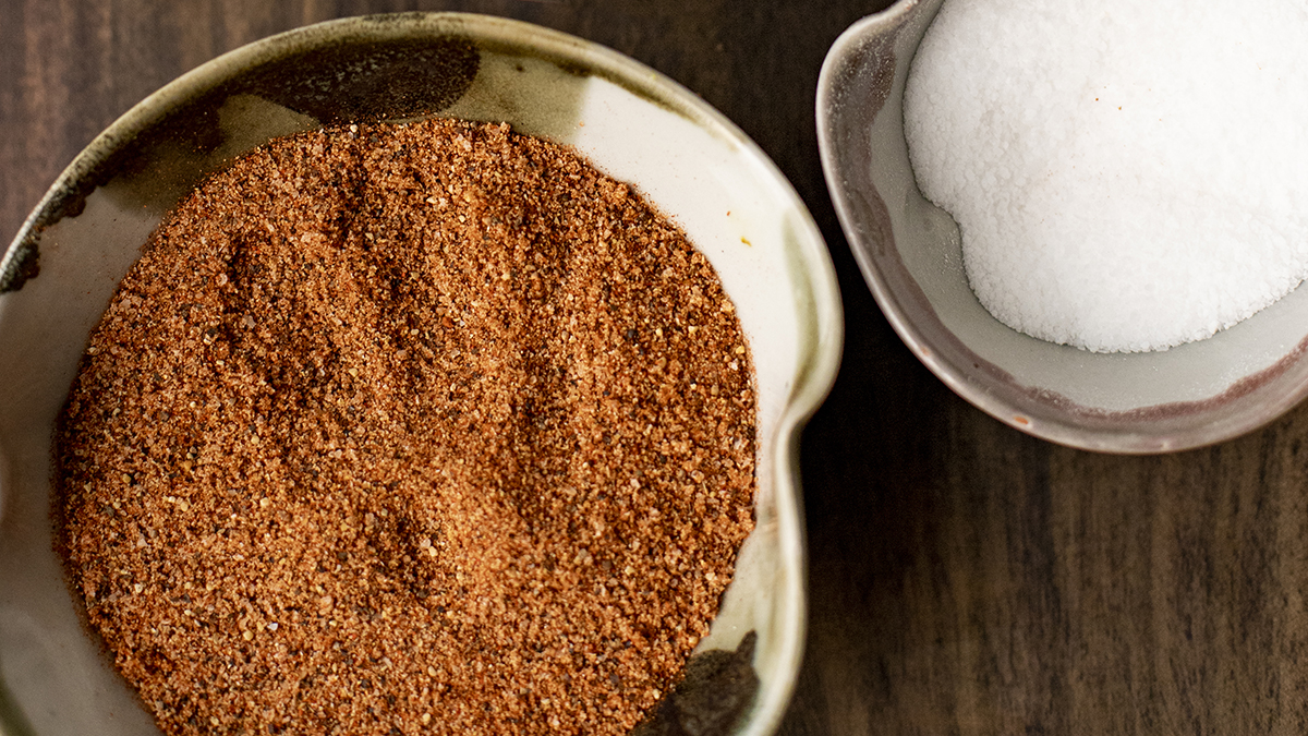 All-Purpose Seasoning. Salt on steroids. Learn how to make the seasoning that Kwame puts on everything, not just his Caribbean recipes. This balanced spice blend is a derivative of Kwame’s mother’s famous house seasoning. A great spice that brings a whole lot of flavor.