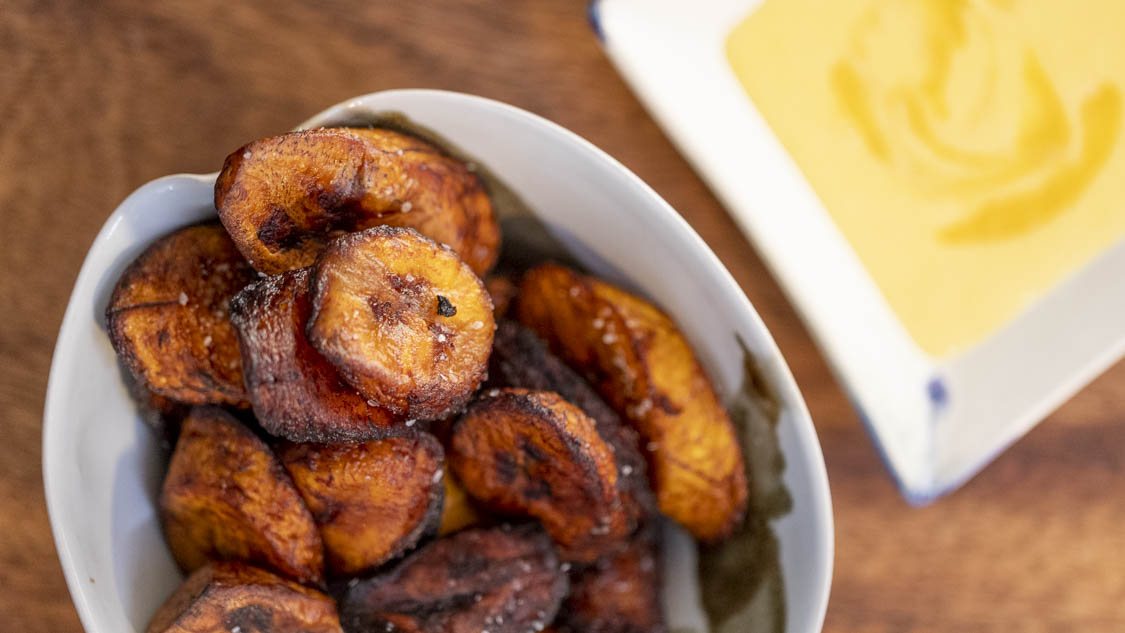 Fried Plantains. No Jamaican feast would be complete without this starchy, crunchy and satisfying side.